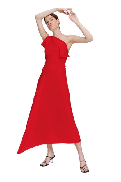 DRESS Leila Red - Dresses