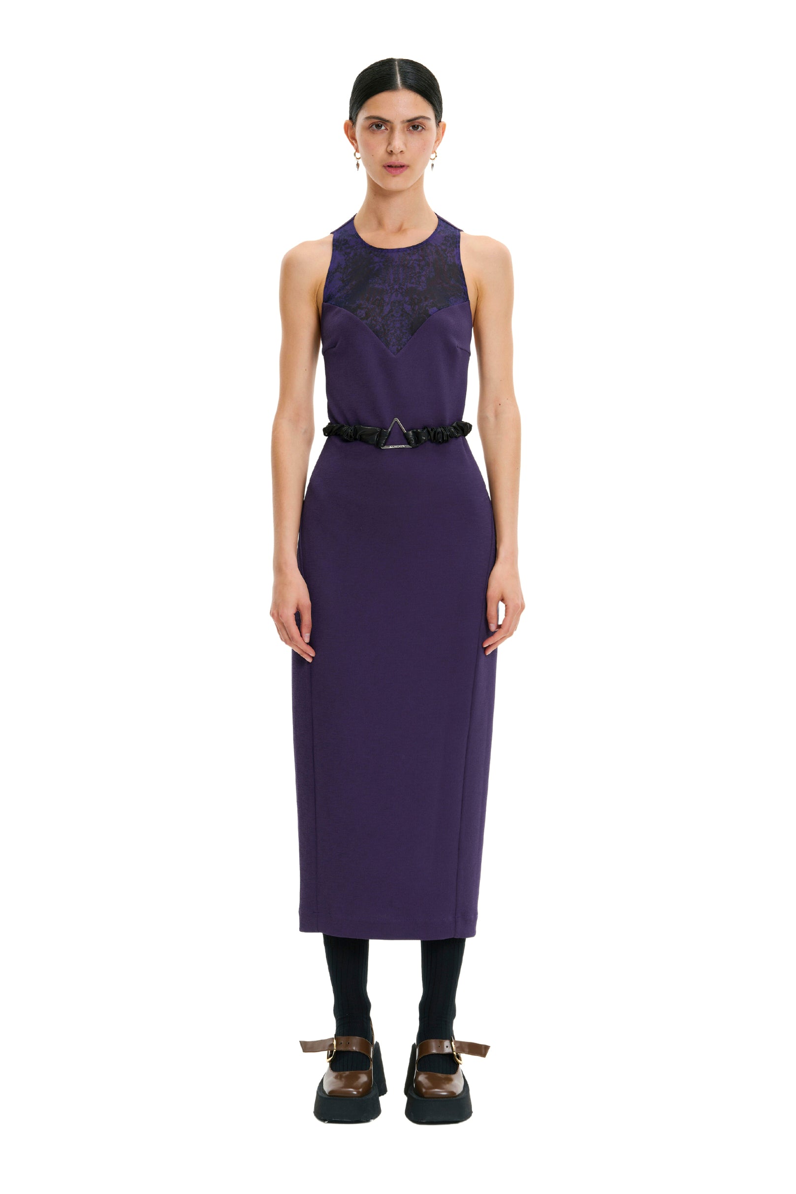 DRESS POLITICALLY CORRECT purple - DRESS