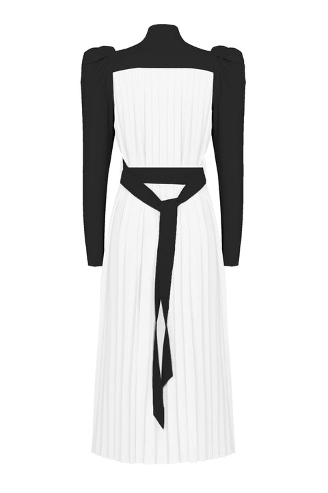 DRESS PRINCESS black/white - DRESS