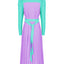 DRESS PRINCESS lilac/mint - DRESS