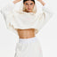 HOODIE SET LOGO white - SET
