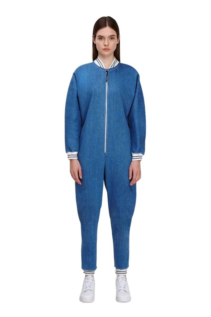 JUMPSUIT Bombersuit Blue - Jumpsuit