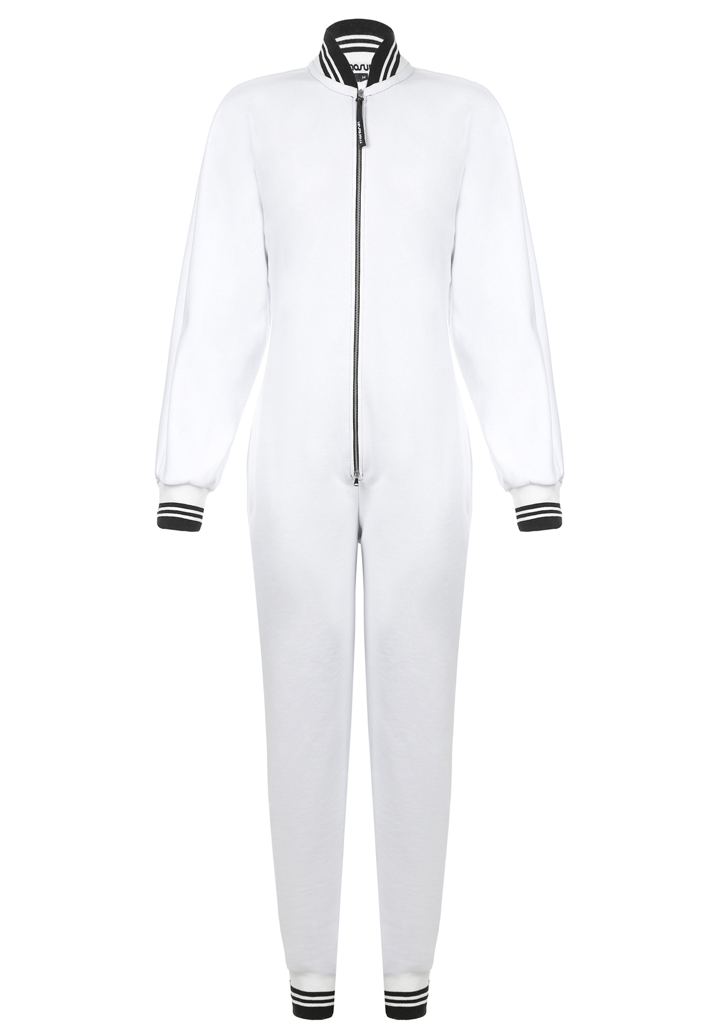 JUMPSUIT Bombersuit White - Jumpsuit