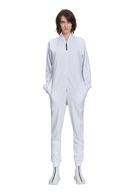 JUMPSUIT Bombersuit White - Jumpsuit