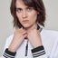 JUMPSUIT BOMBERSUIT white - MONOSUIT