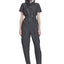 JUMPSUIT GAGA black/white dots - MONOSUIT