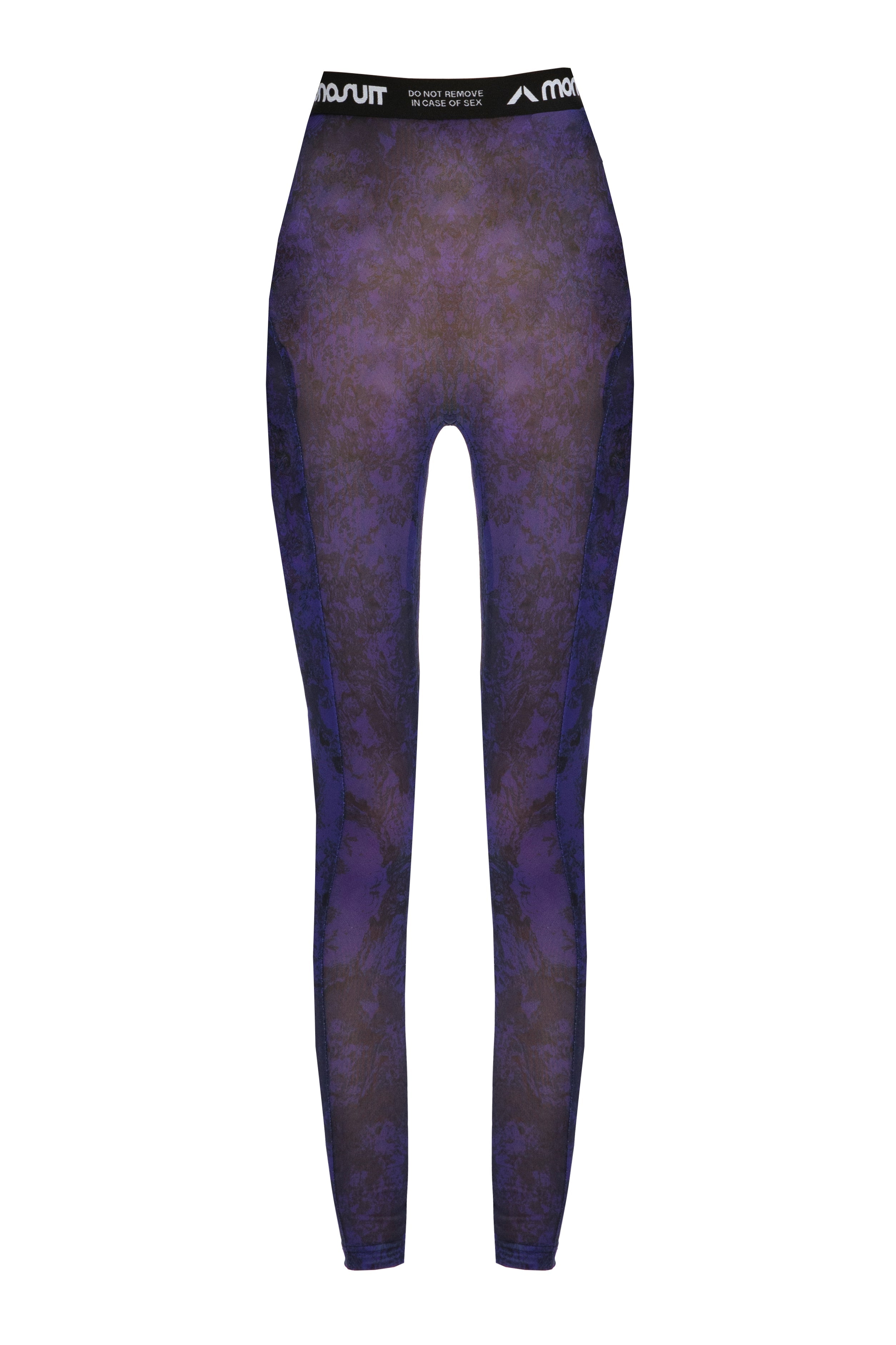 LEGGINGS Mesh Violet - Leggings