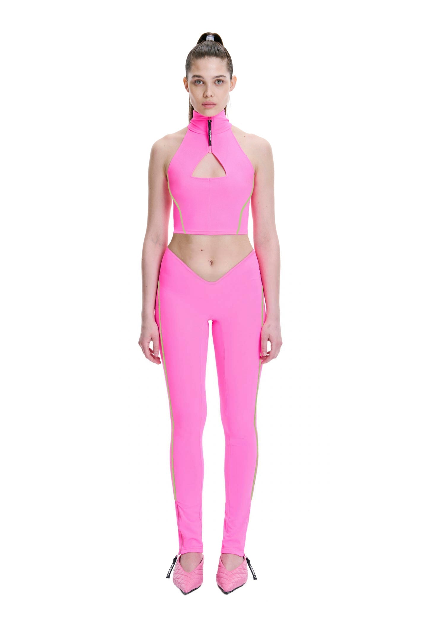 LEGGINGS SENSE pink - BOTTOM