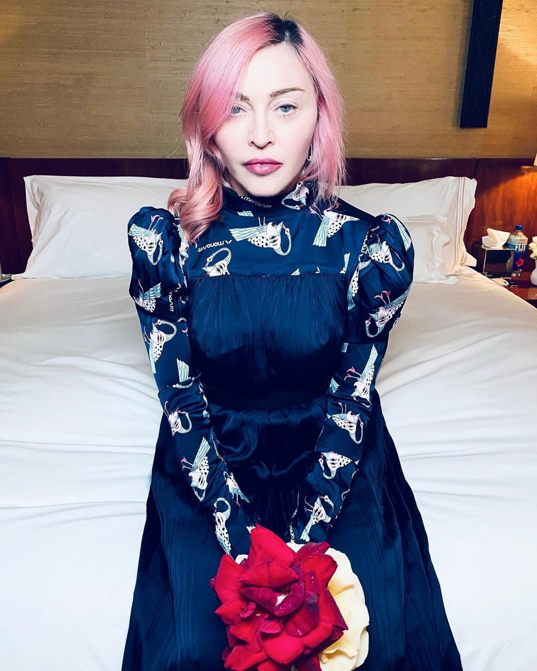 Madonna wearing Monosuit dress