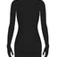 MONOSKIN DRESS-LONGSLEEVE GLOVES MINI black N3 - DRESS