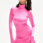 MONOSKIN DRESS-LONGSLEEVE GLOVES MINI pink N5 - DRESS