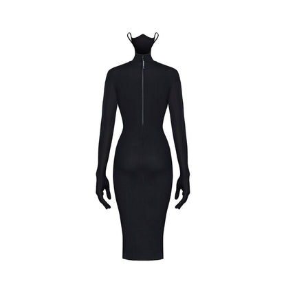 MONOSKIN DRESS MASK black N6 - DRESS