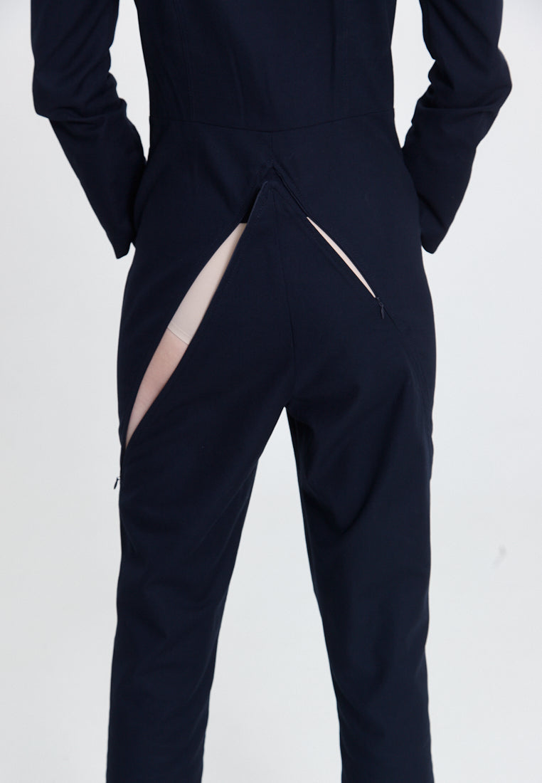 JUMPSUIT VAMP dark blue - MONOSUIT