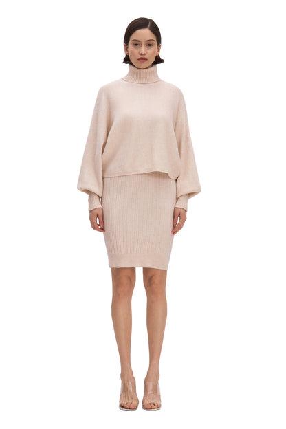 Set Sweater & Dress Stellar Harmony Beige - One Size