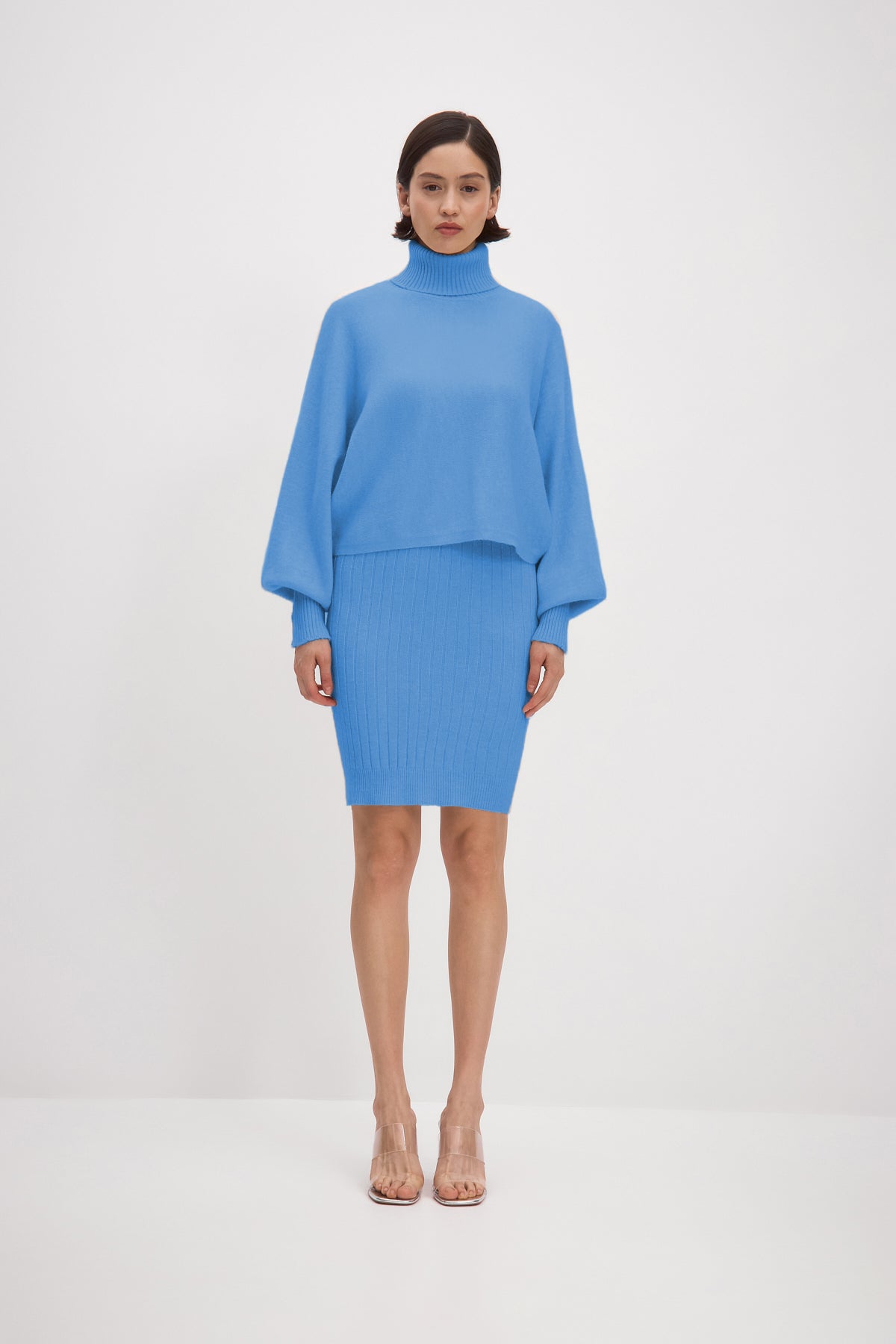 Set Sweater & Dress Stellar Harmony Blue - One Size / Blue