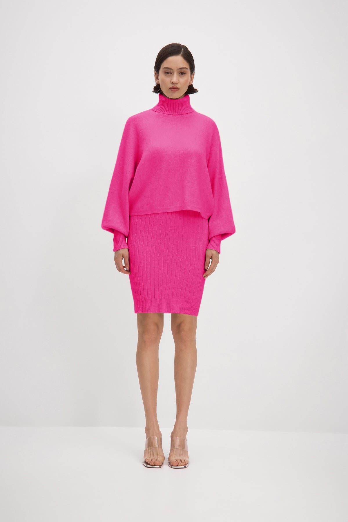 Set Sweater & Dress Stellar Harmony Pink - One Size / Pink