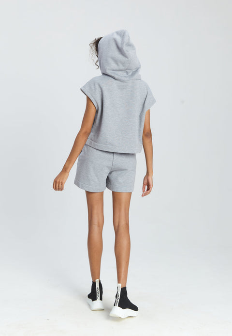 SHORTS HOMIE grey - ONE SIZE / Grey - BOTTOM